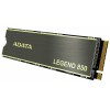 Твердотельный накопитель SSD M.2 2280 1TB ADATA LEGEND 850 Client SSD [ALEG-850-1TCS] PCIe Gen4x4 with NVMe, 5000/4500, IOPS 400/550K, MTBF 2M, 3D NAND, 1000TBW, 0,55DWPD, Heat Sink, SMI SM2269XT, Work with PS5, RTL